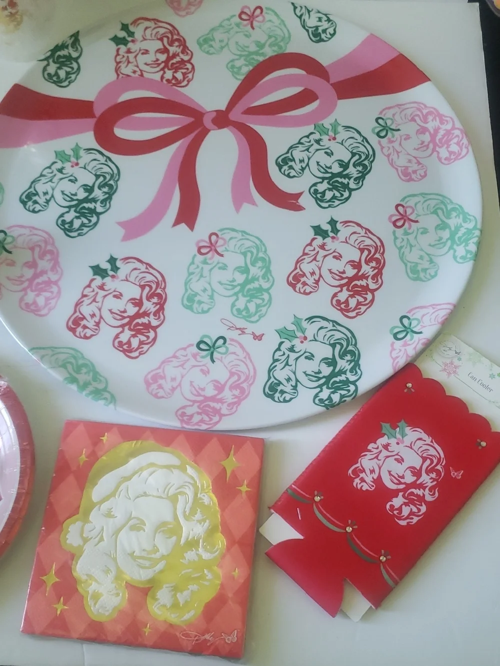 Dolly Parton Holidays Party Set 10 Items New